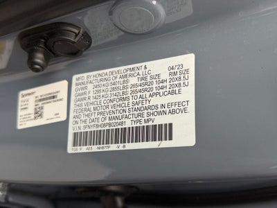 2023 Honda Passport Elite