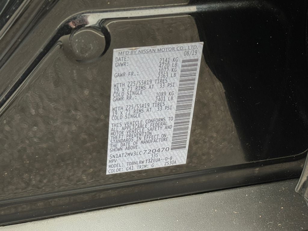 2020 Nissan Rogue SL