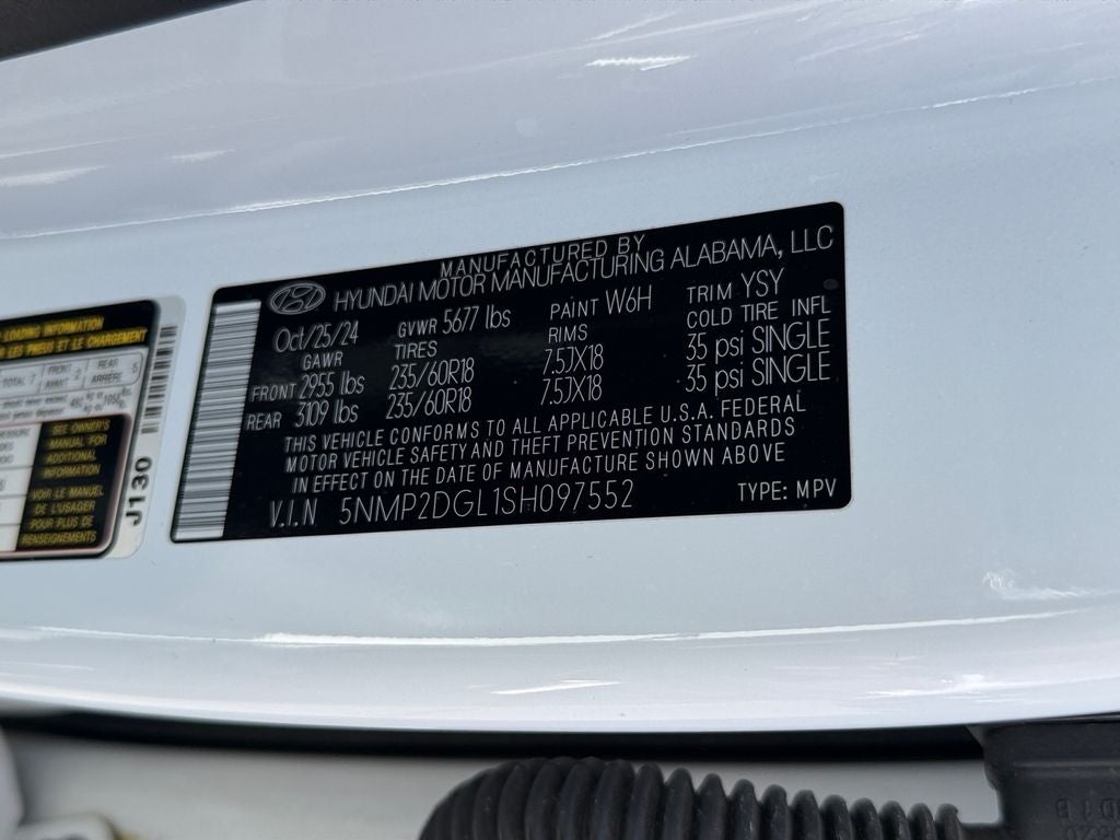 2025 Hyundai Santa Fe SEL