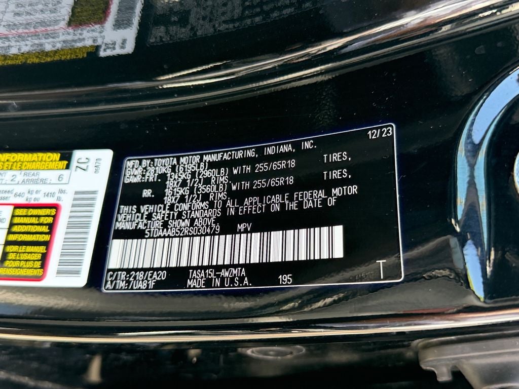 2024 Toyota Grand Highlander XLE