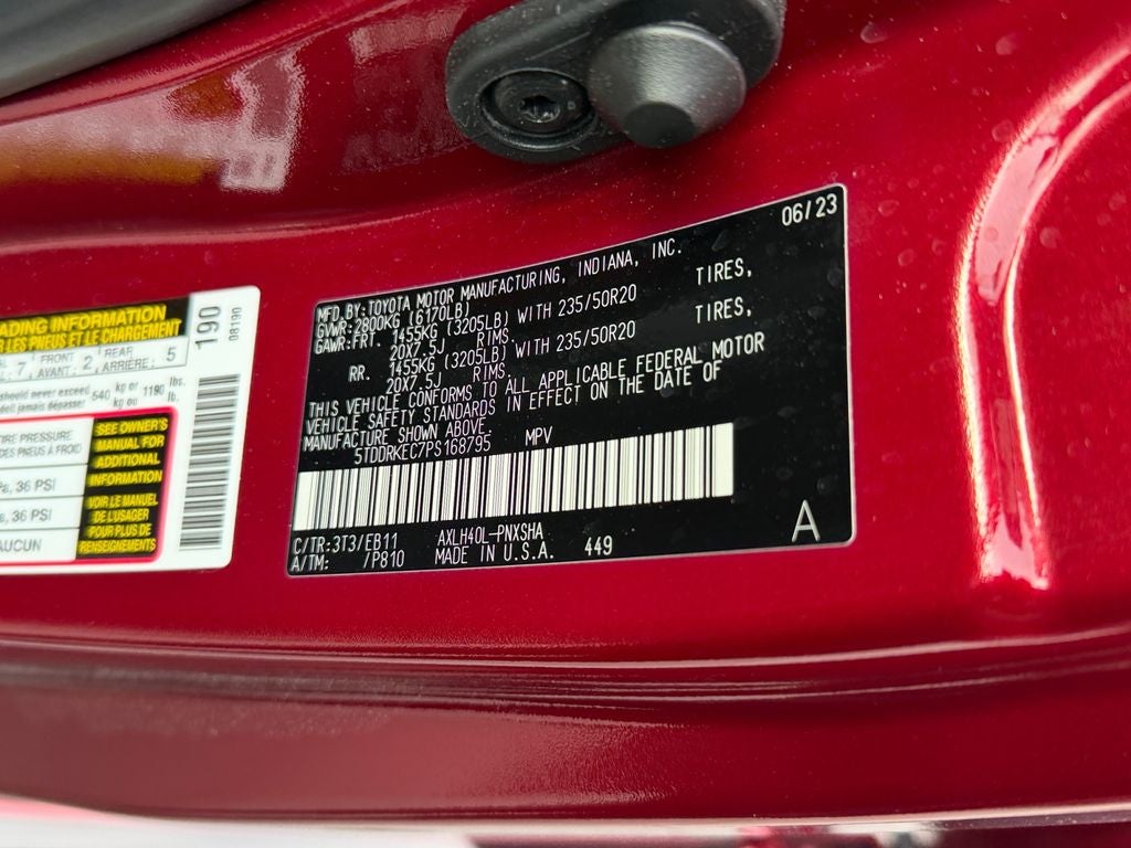 2023 Toyota Sienna XSE 7 Passenger