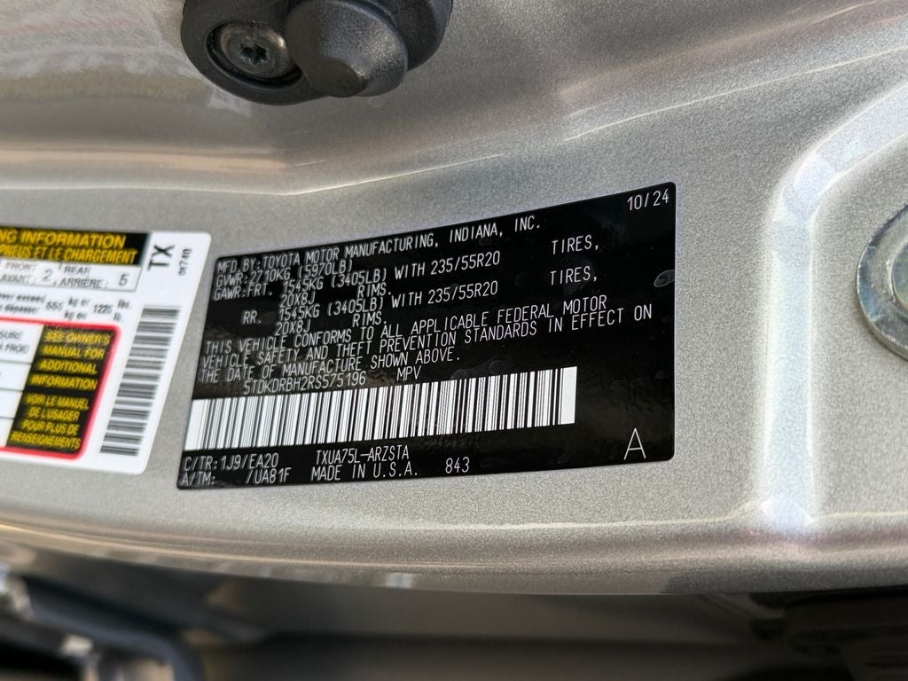 2024 Toyota Highlander XSE