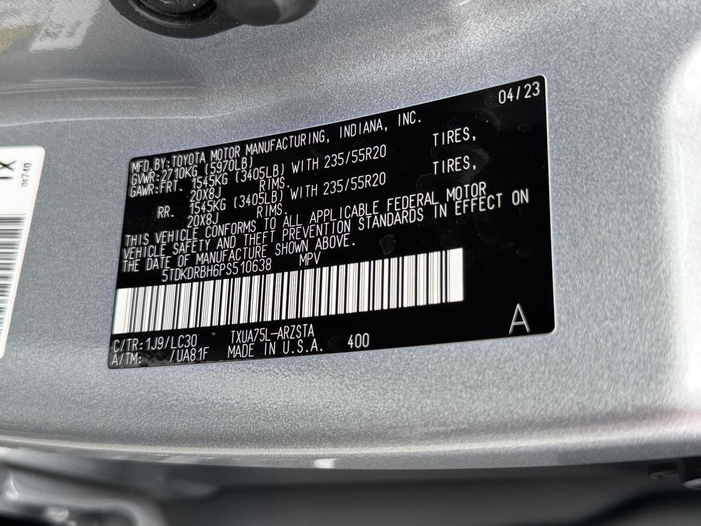 2023 Toyota Highlander XSE
