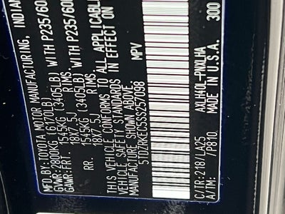 2025 Toyota Sienna Limited 7 Passenger