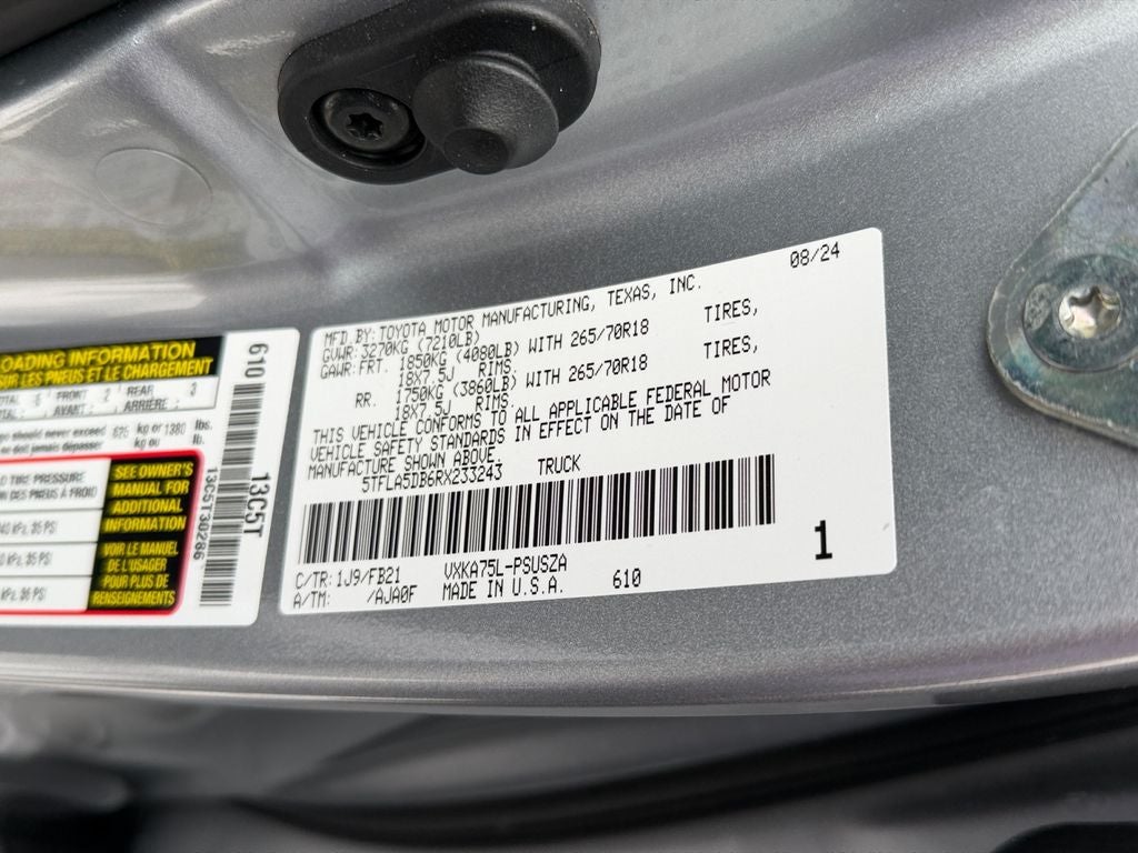 2024 Toyota Tundra SR5