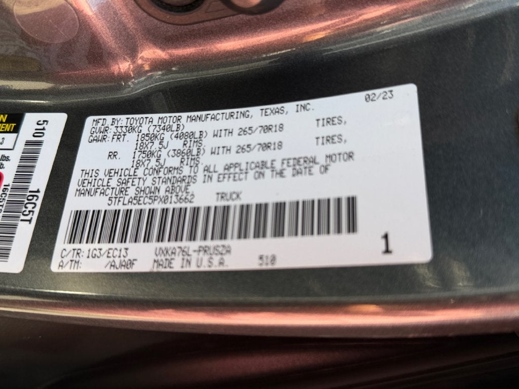 2023 Toyota Tundra SR5