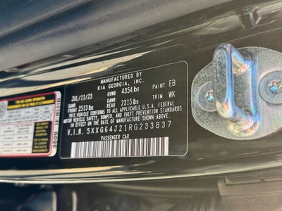 2024 Kia K5 GT-Line Premium Package