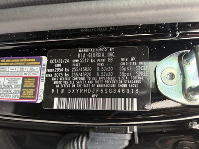 2025 Kia Sorento EX
