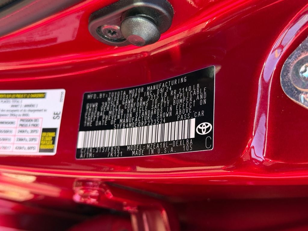 2024 Toyota Corolla LE