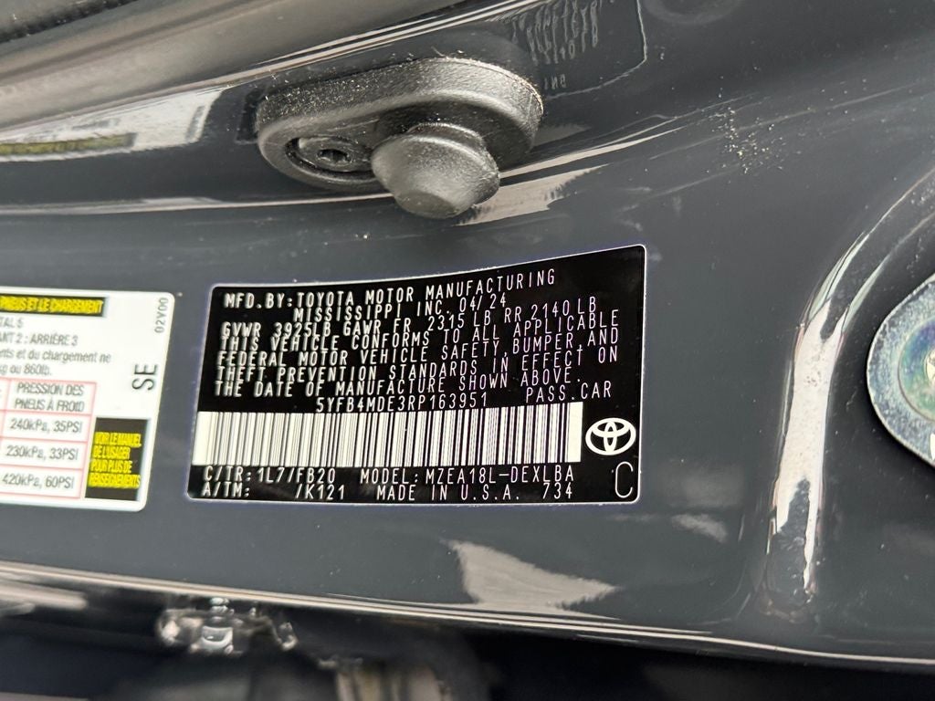 2024 Toyota Corolla LE