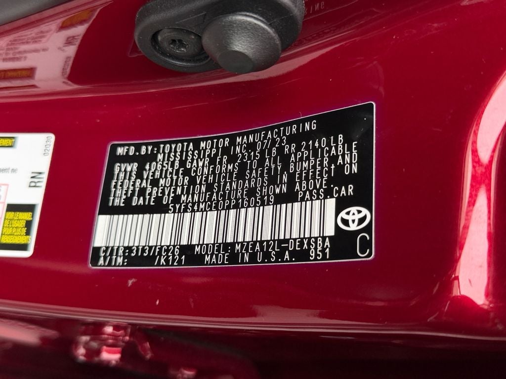 2023 Toyota Corolla SE