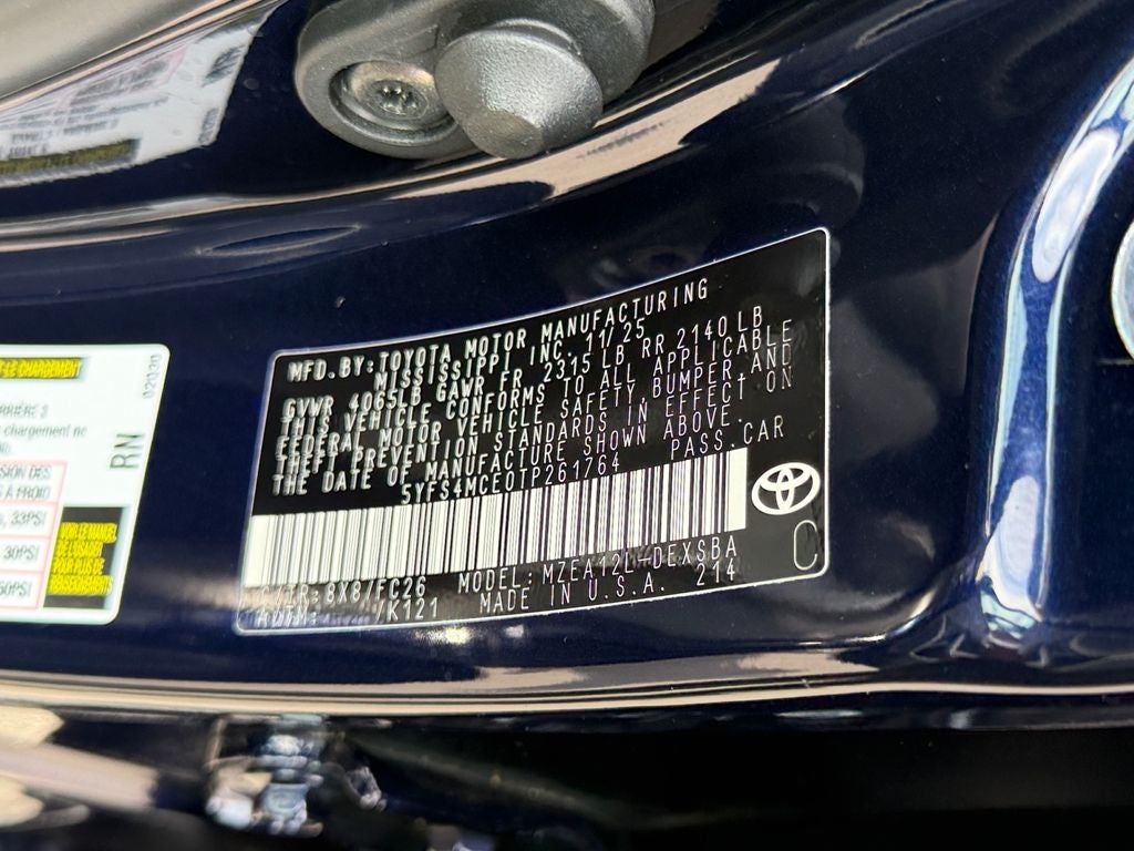 2026 Toyota Corolla SE