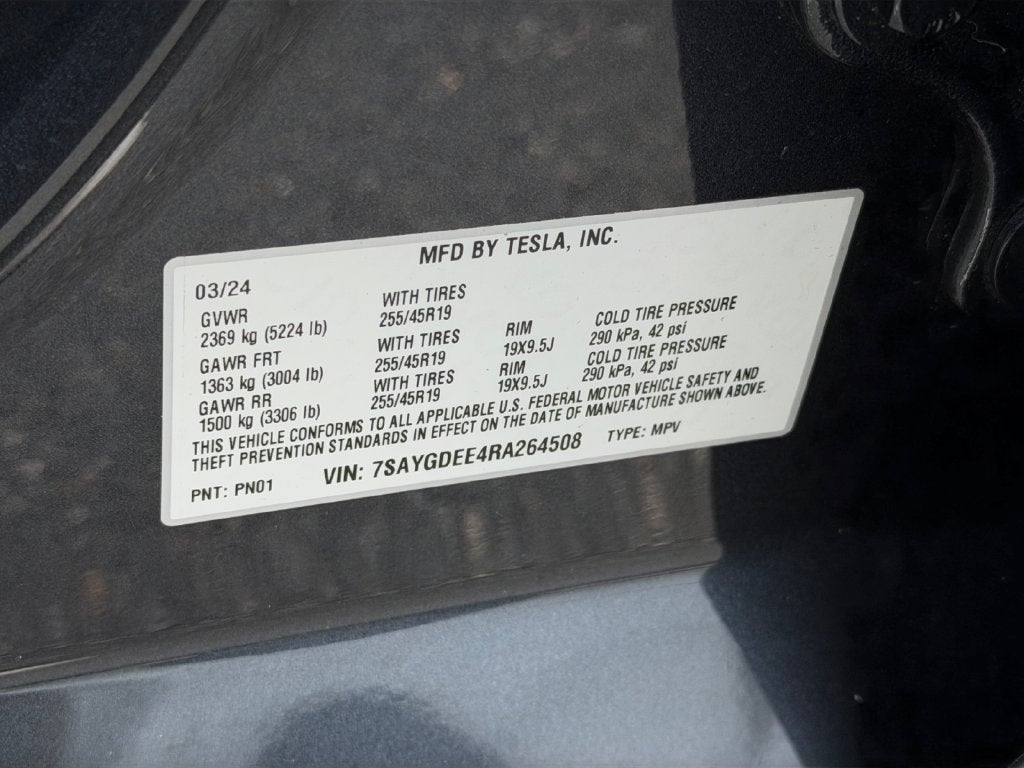 2024 Tesla Model Y Long Range