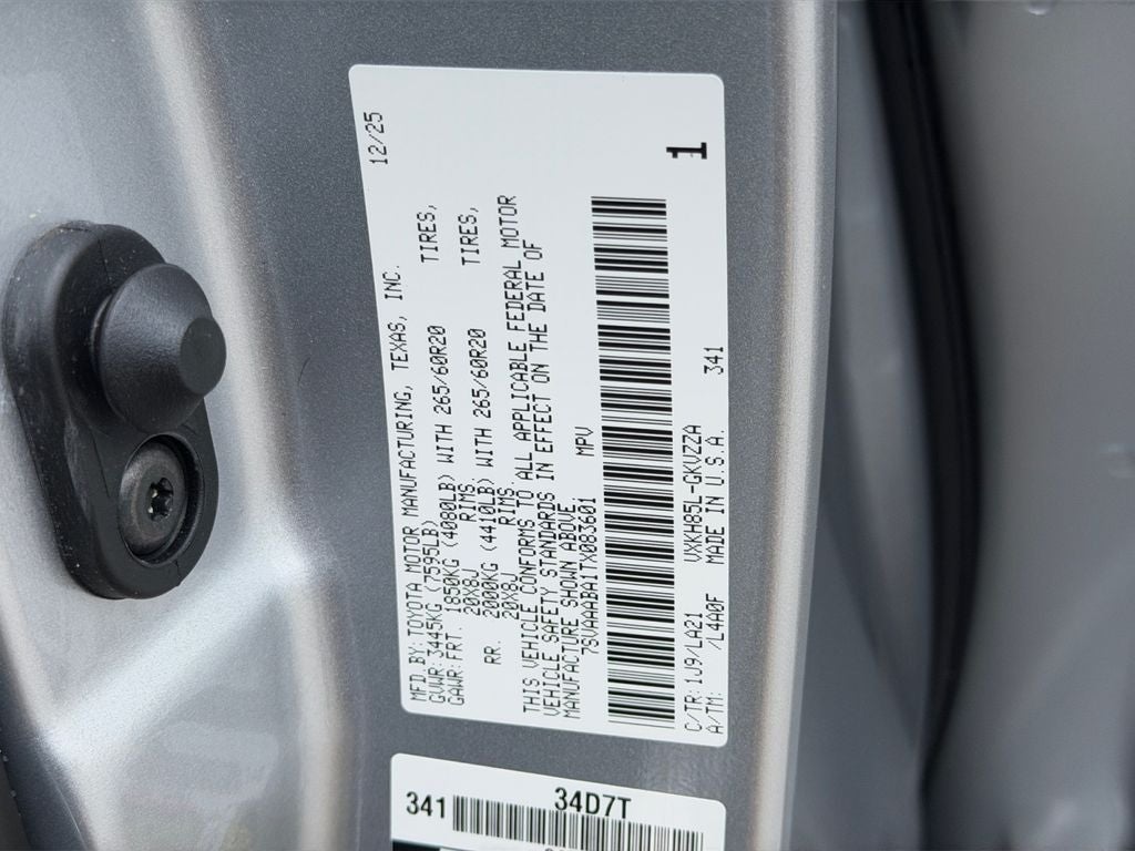 2026 Toyota Sequoia Platinum