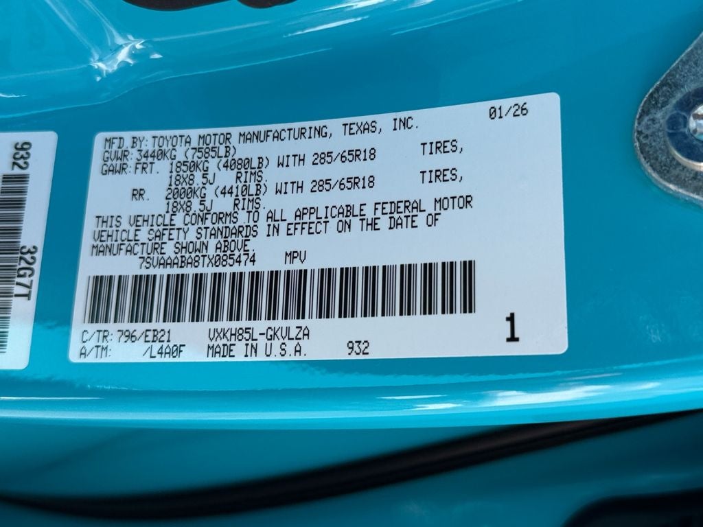 2026 Toyota Sequoia TRD Pro