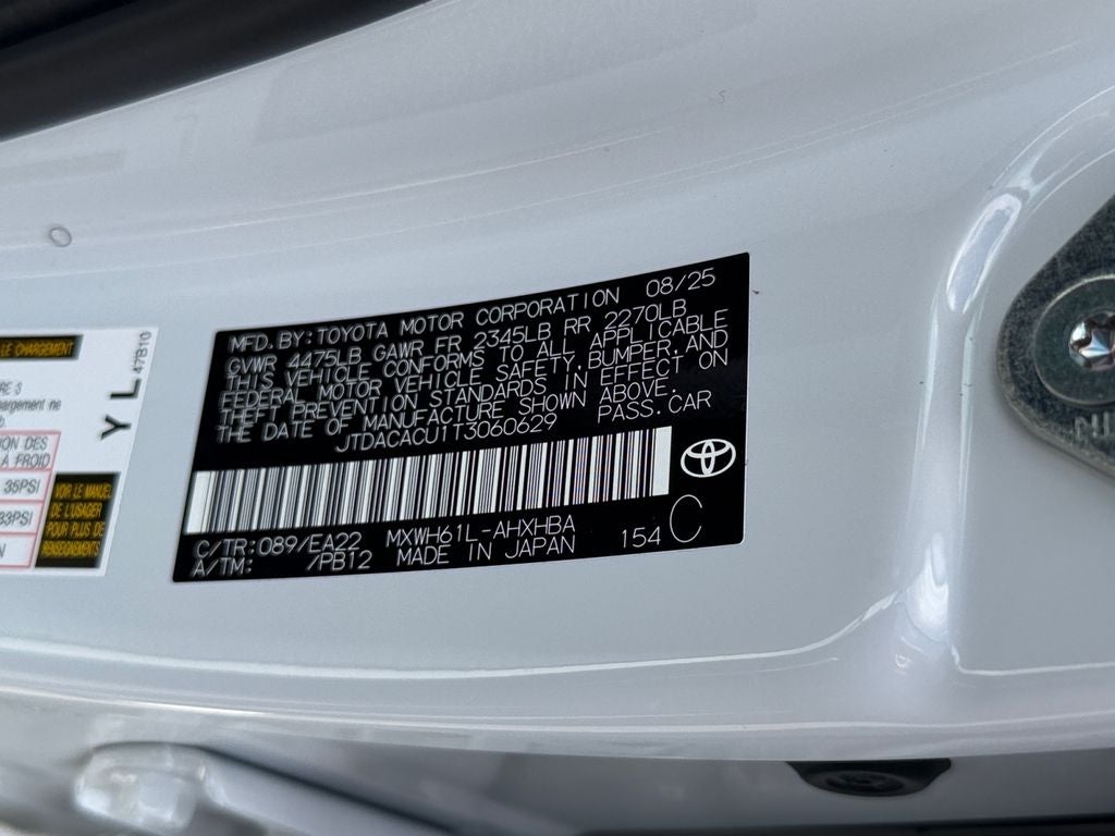 2026 Toyota Prius Plug-In Hybrid XSE Premium