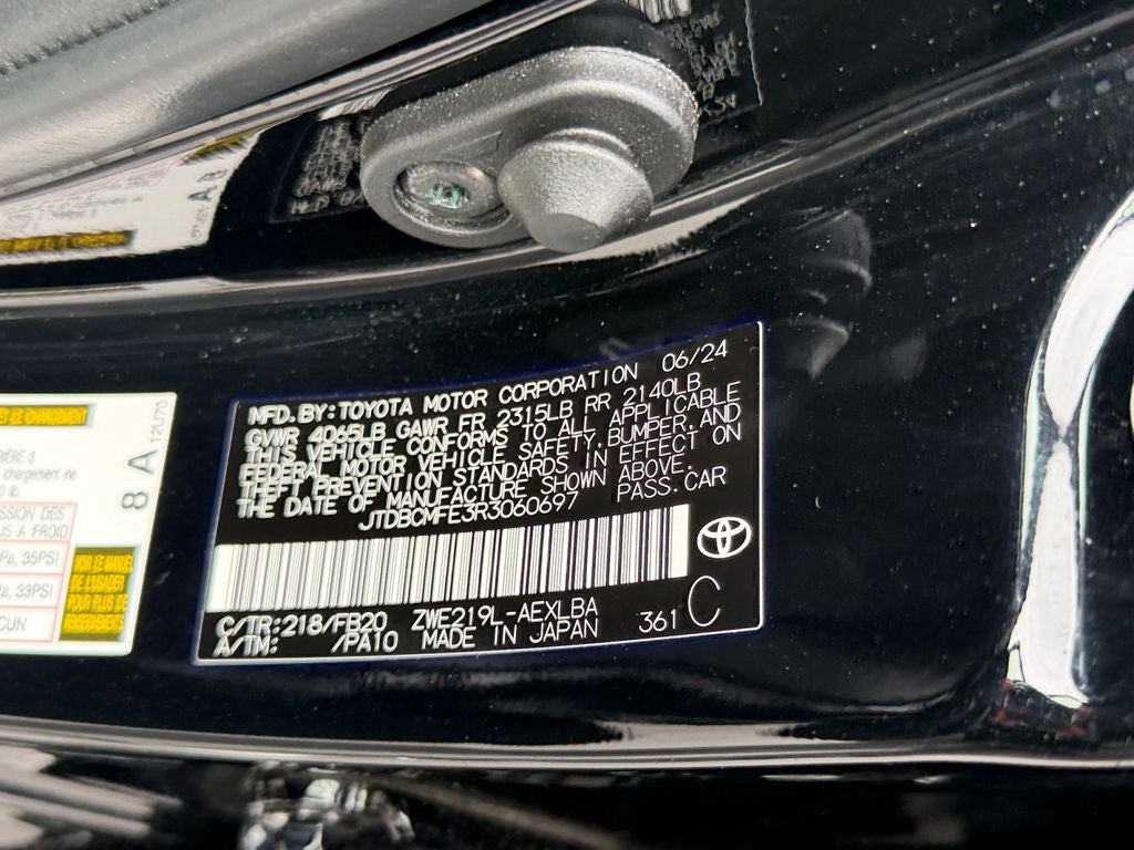 2024 Toyota Corolla Hybrid LE