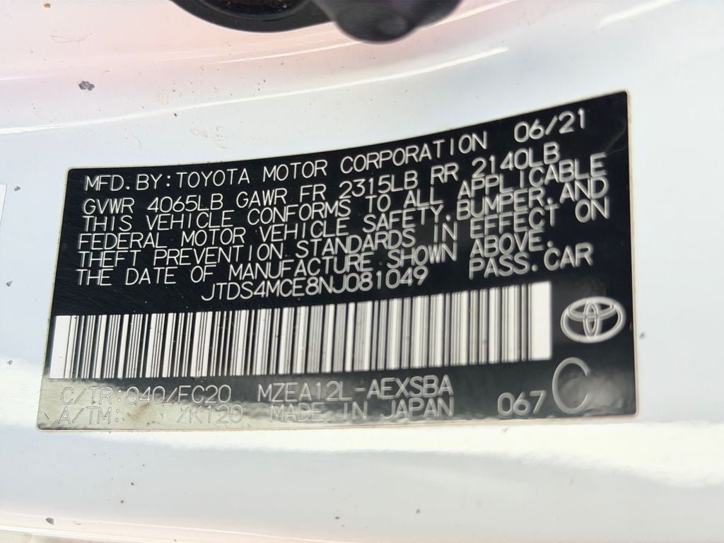 2022 Toyota Corolla SE