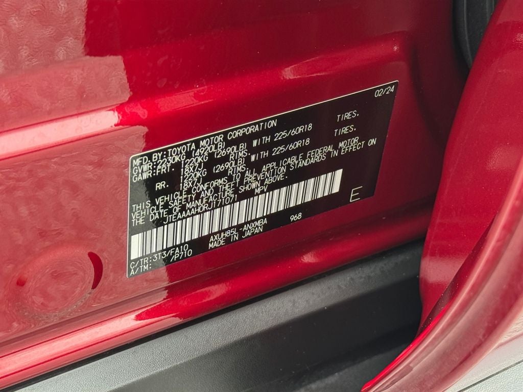 2024 Toyota Venza LE