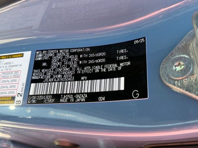 2026 Toyota Land Cruiser Base