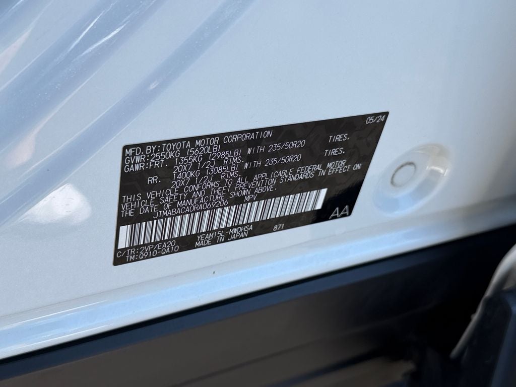 2024 Toyota bZ4X Limited