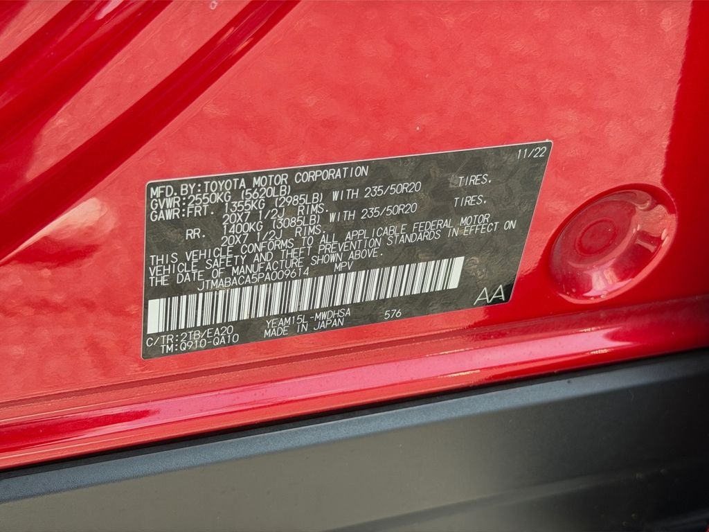 2023 Toyota bZ4X Limited