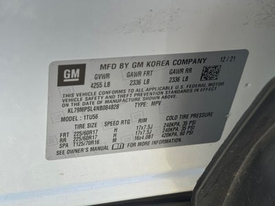 2022 Chevrolet TrailBlazer LT