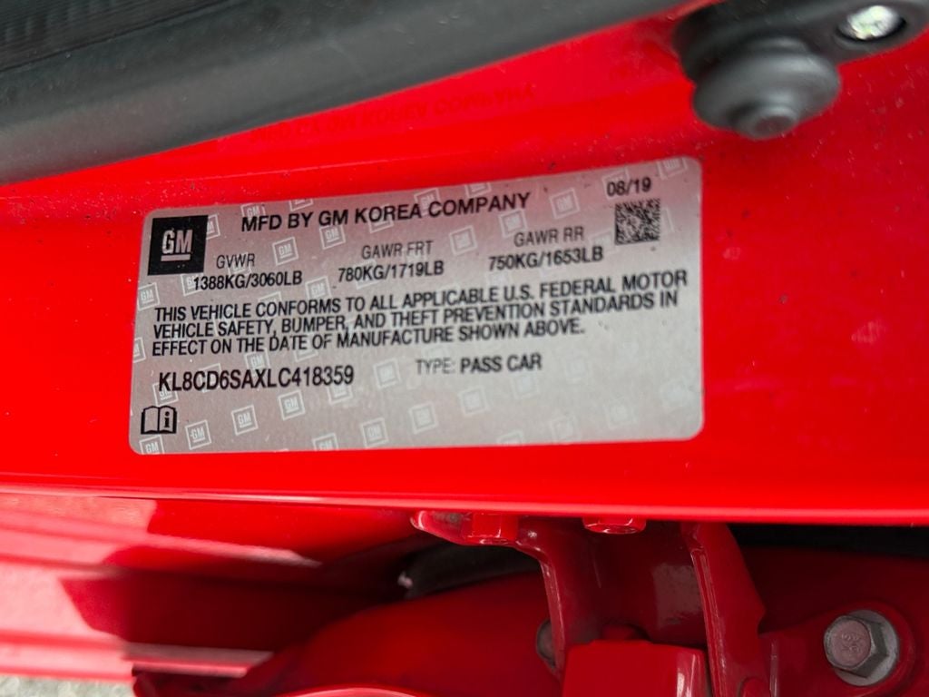 2020 Chevrolet Spark 1LT