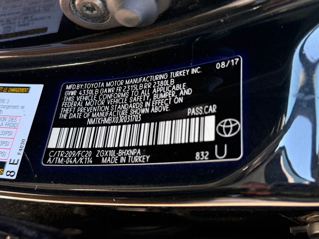 2018 Toyota C-HR XLE Premium