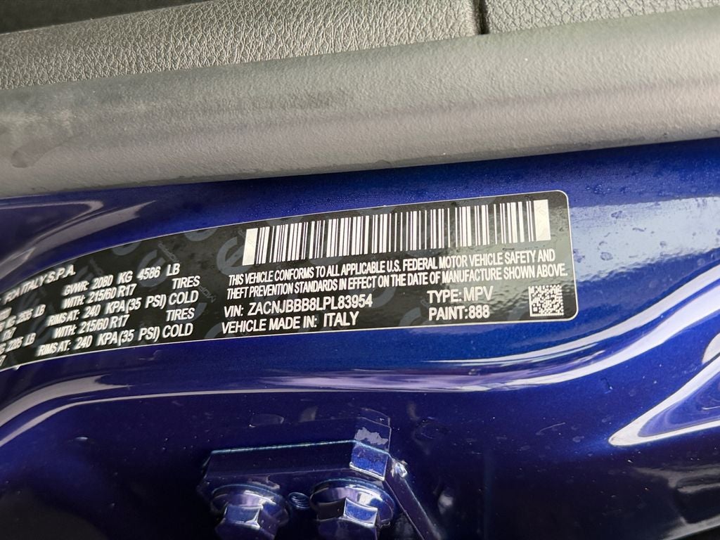 2020 Jeep Renegade Altitude Low Miles