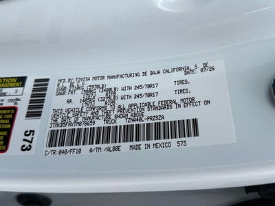 2026 Toyota Tacoma SR5