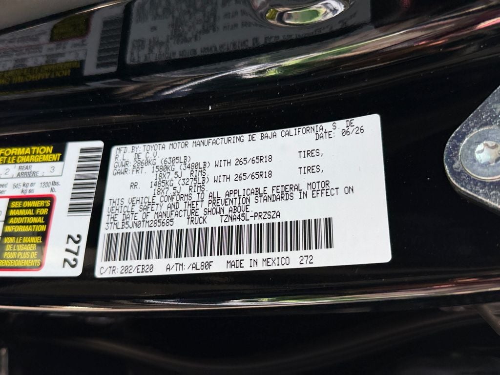 2026 Toyota Tacoma Limited