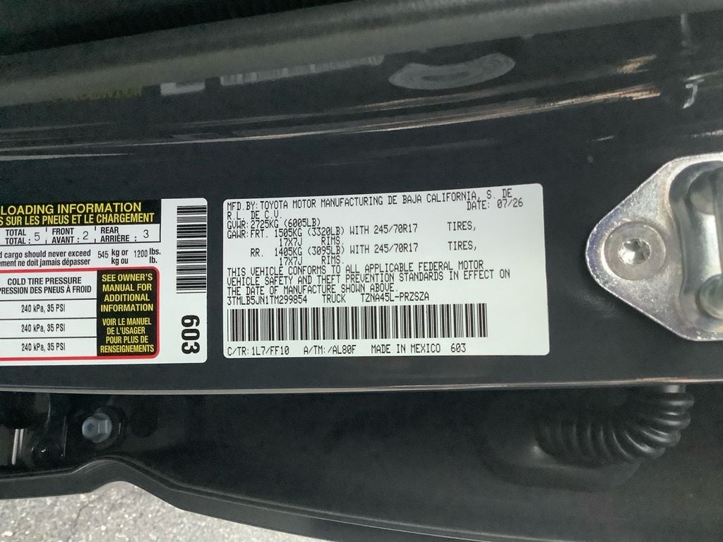 2026 Toyota Tacoma SR5