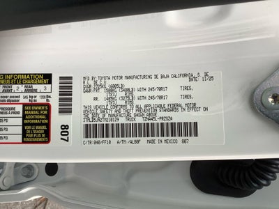 2026 Toyota Tacoma SR5