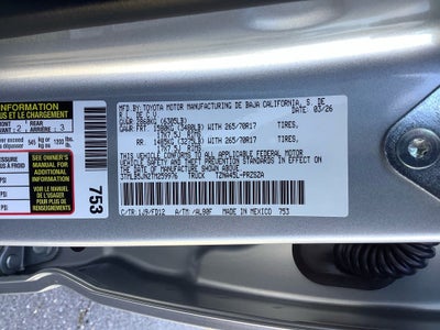 2026 Toyota Tacoma TRD Off-Road