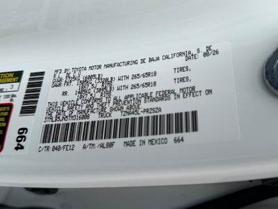 2026 Toyota Tacoma TRD Sport