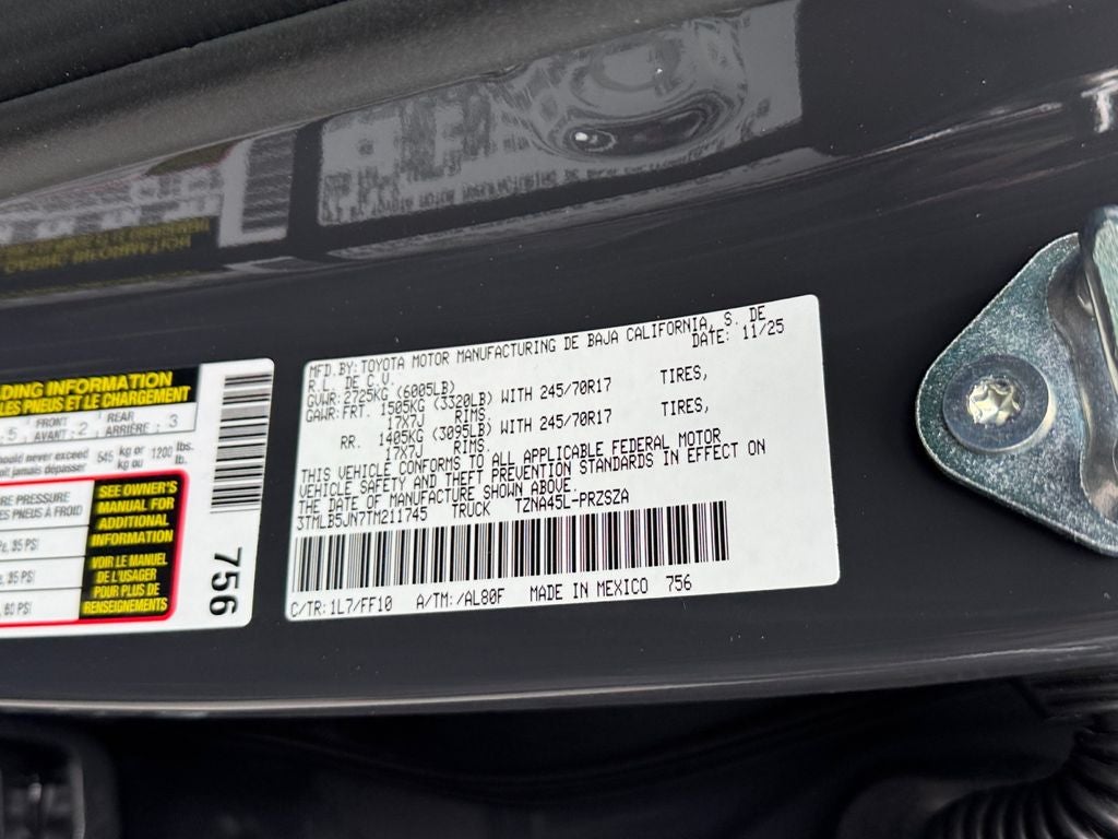 2026 Toyota Tacoma SR5