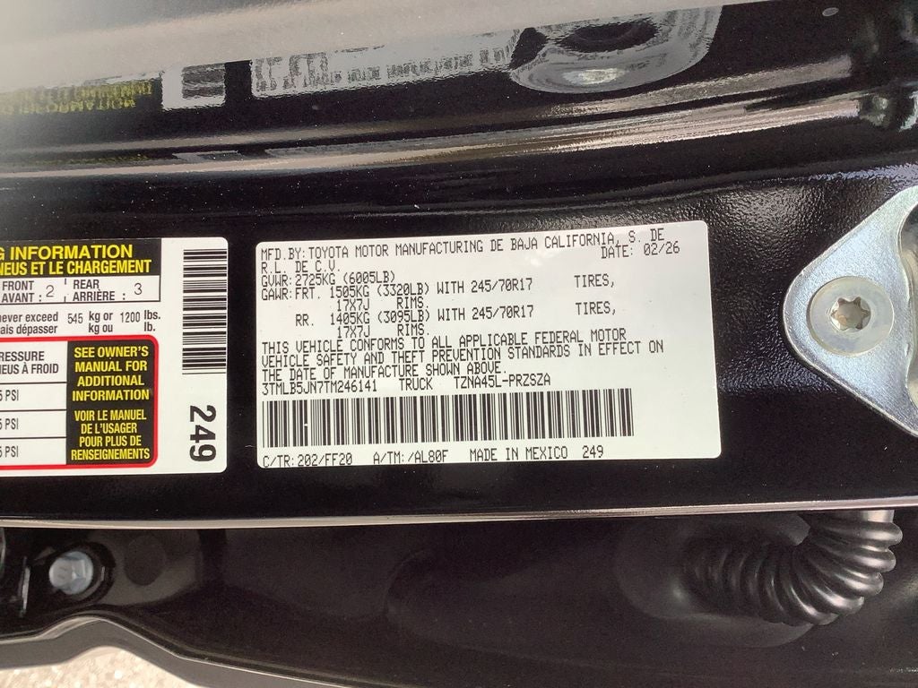 2026 Toyota Tacoma SR5