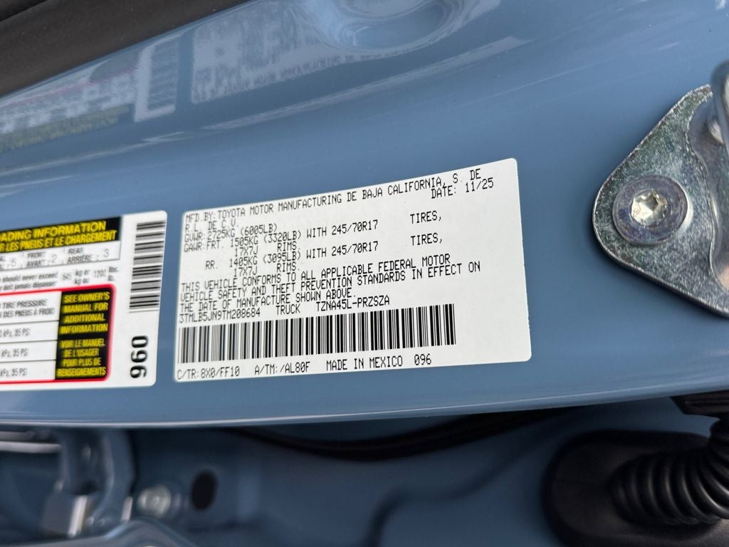 2026 Toyota Tacoma SR5