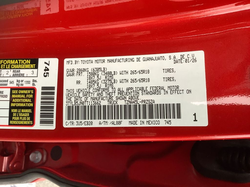 2026 Toyota Tacoma Limited