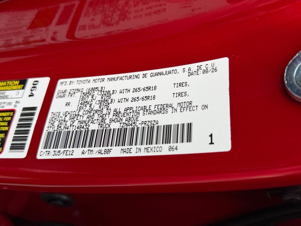 2026 Toyota Tacoma TRD Sport
