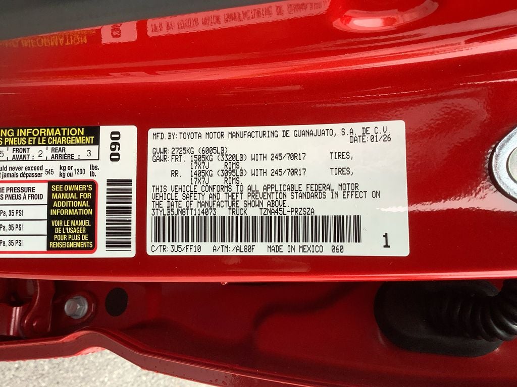 2026 Toyota Tacoma SR5