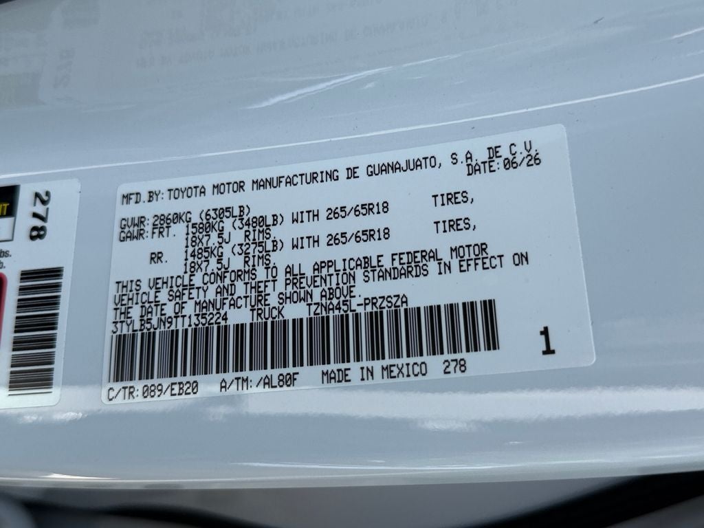 2026 Toyota Tacoma Limited