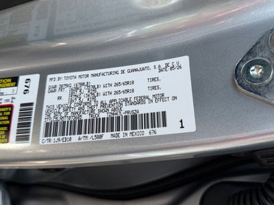 2026 Toyota Tacoma Hybrid Limited