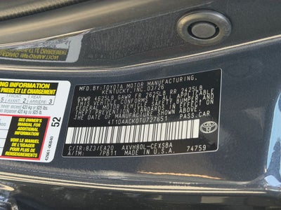 2026 Toyota Camry SE