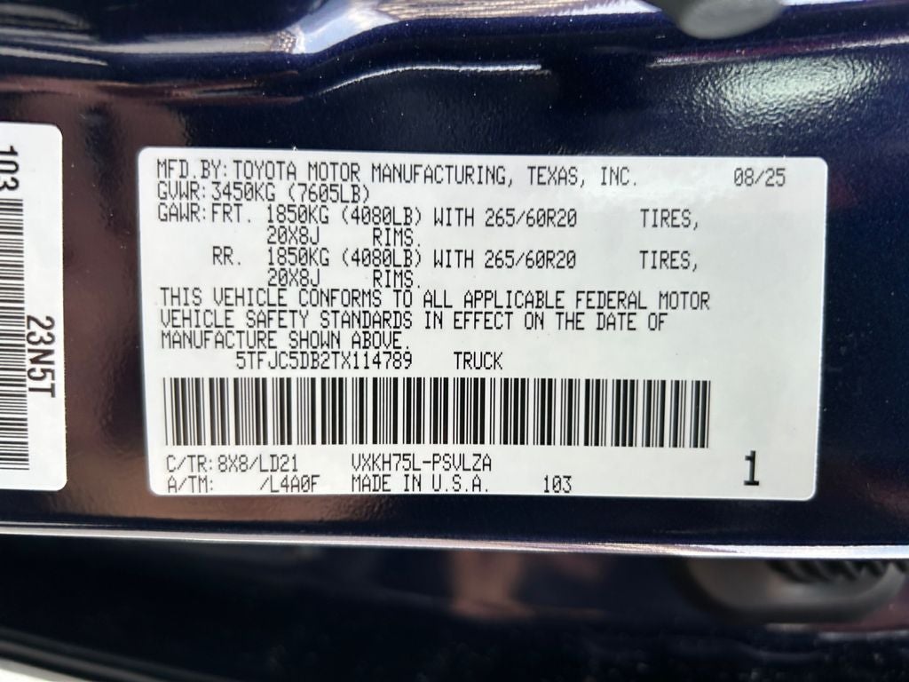 2026 Toyota Tundra Hybrid Limited