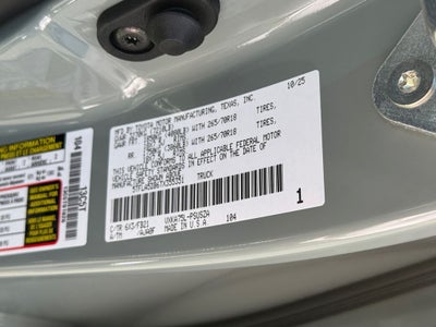 2026 Toyota Tundra SR5