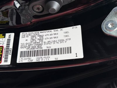 2026 Toyota Tundra SR5