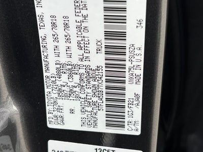 2026 Toyota Tundra SR5