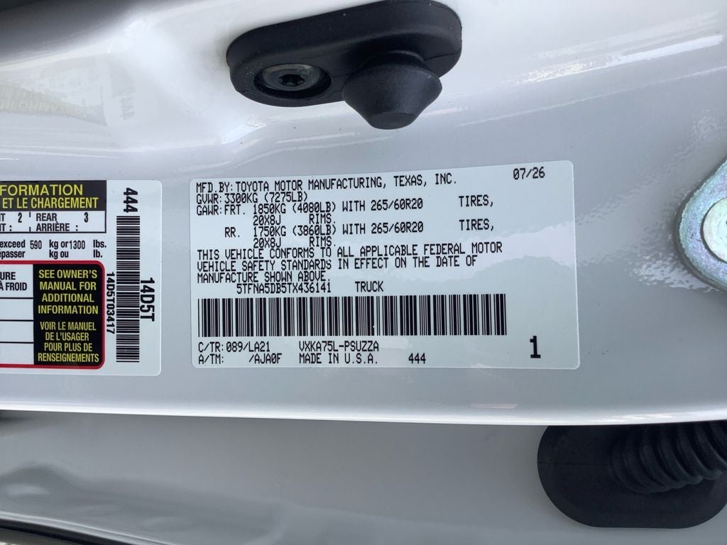 2026 Toyota Tundra Platinum